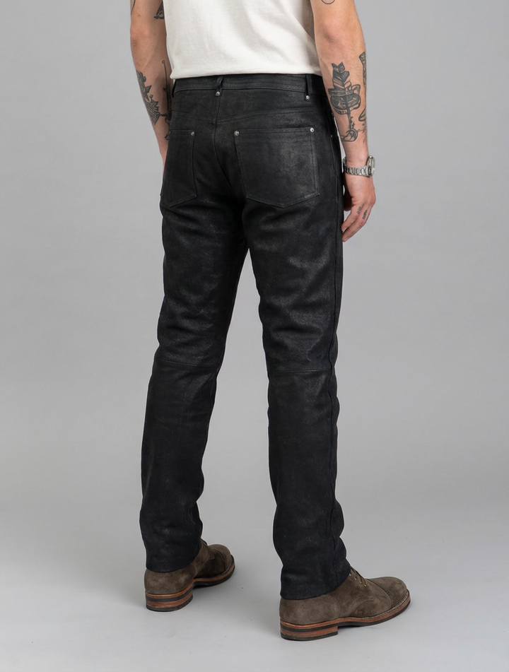 Jack Panter - Buffalo Skipper Leather - Homme - noir
