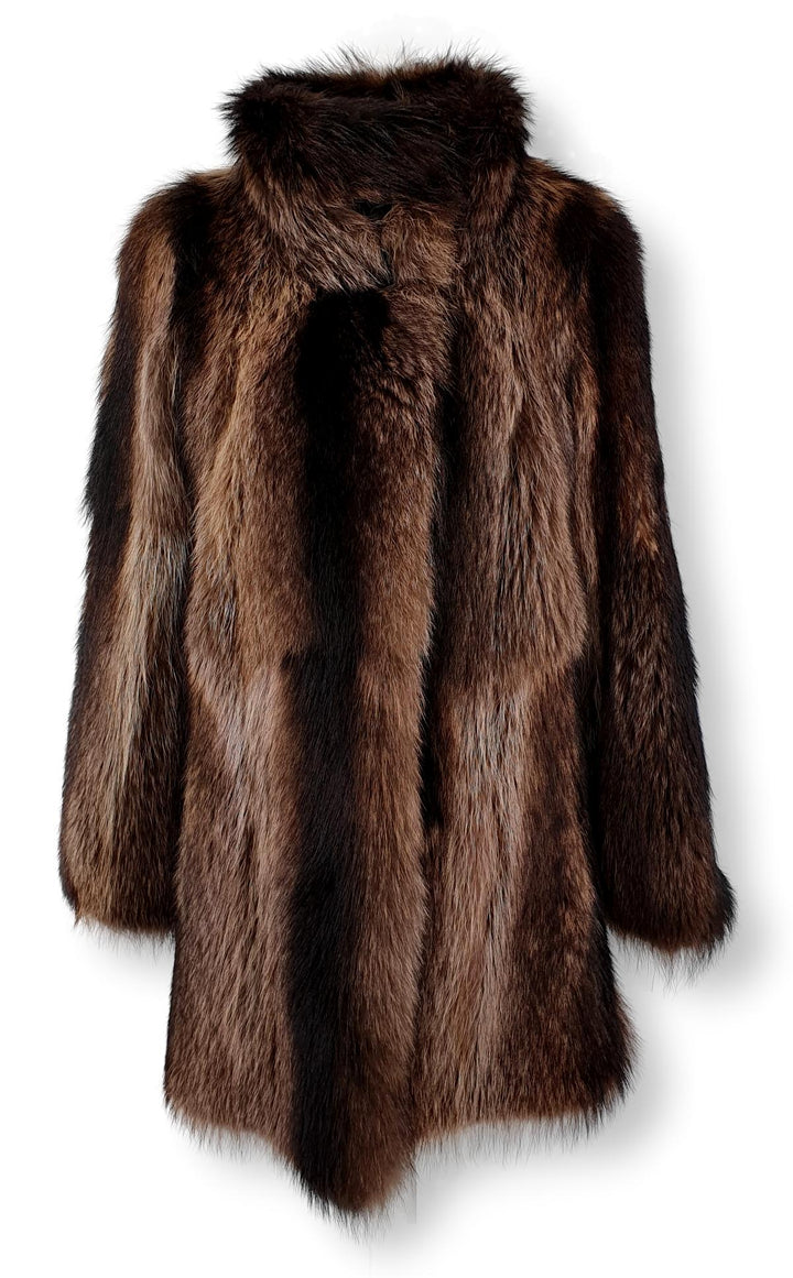 Feta, 80 cm. - Collar - Fur - Women - Dark