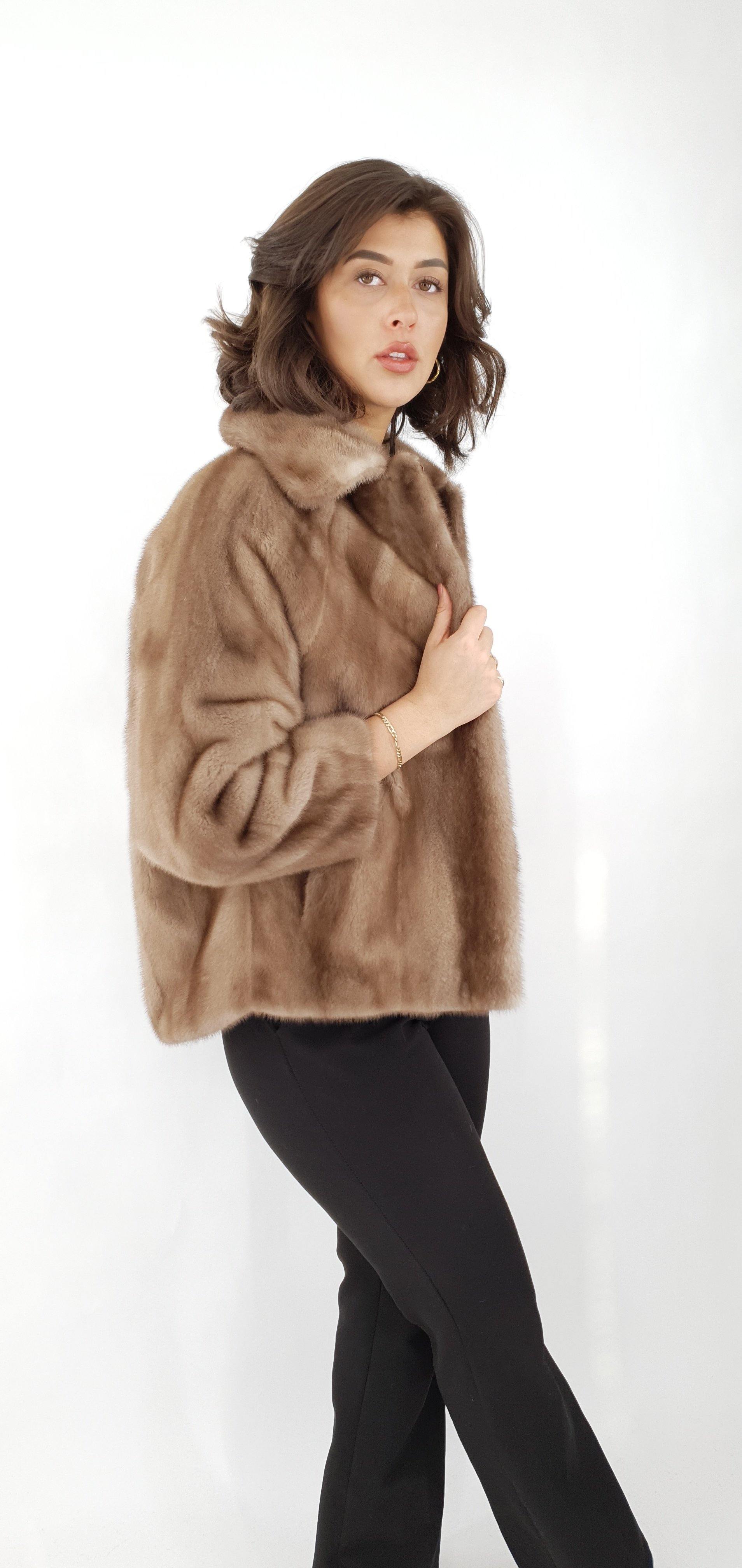 Mink jacket ladies online