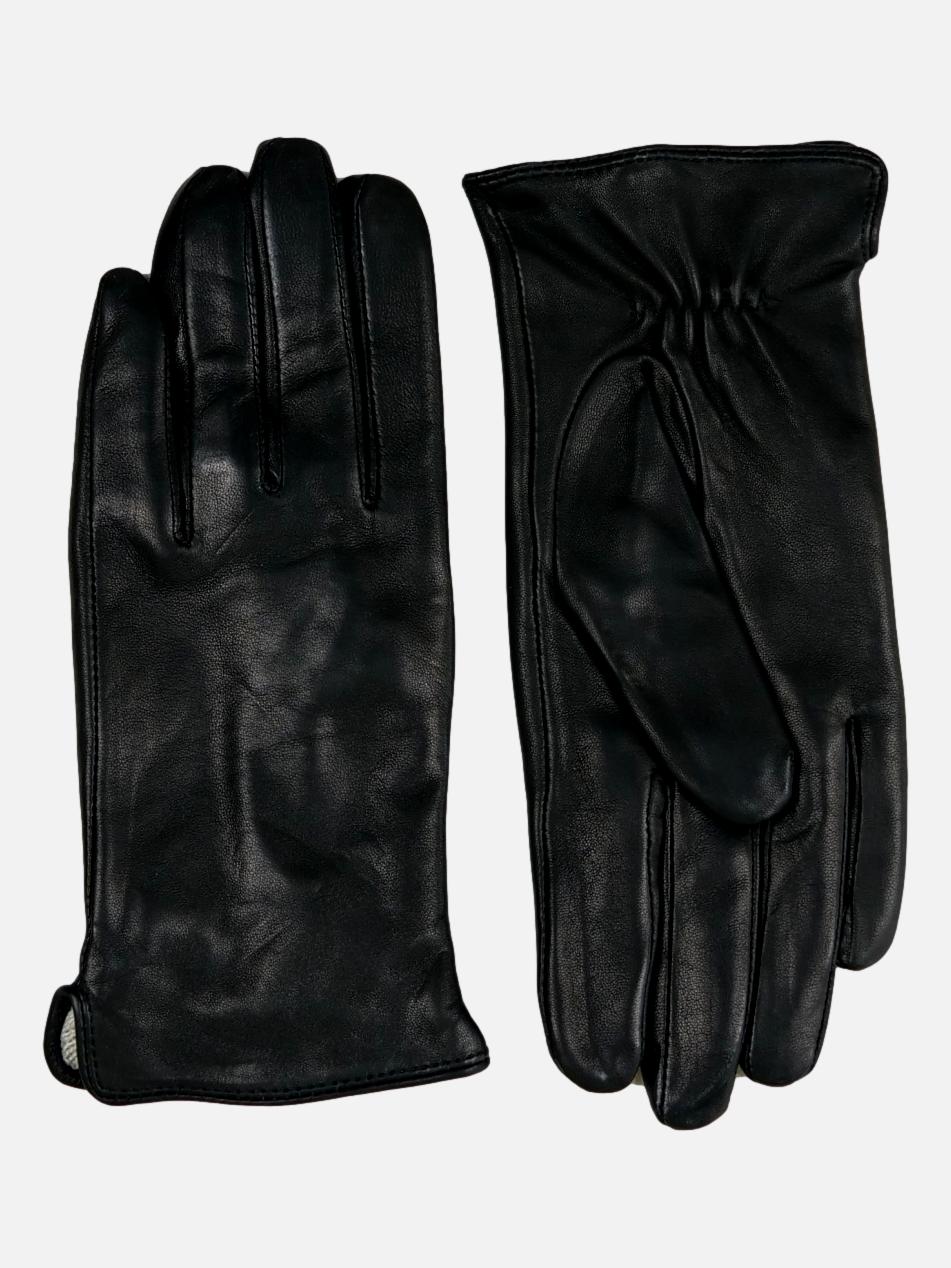 Z-1601 Einfacher Handschuh - Lammleder -Zubehör - Schwarz