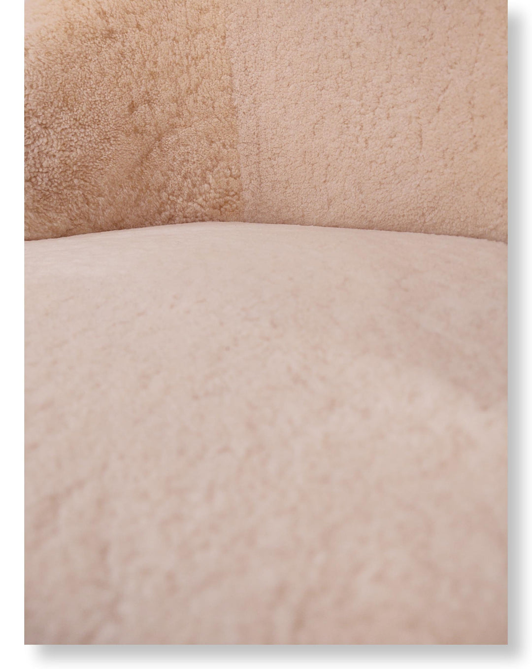 Lammeskindsstol Levinsky stol nr. 1 - Beige