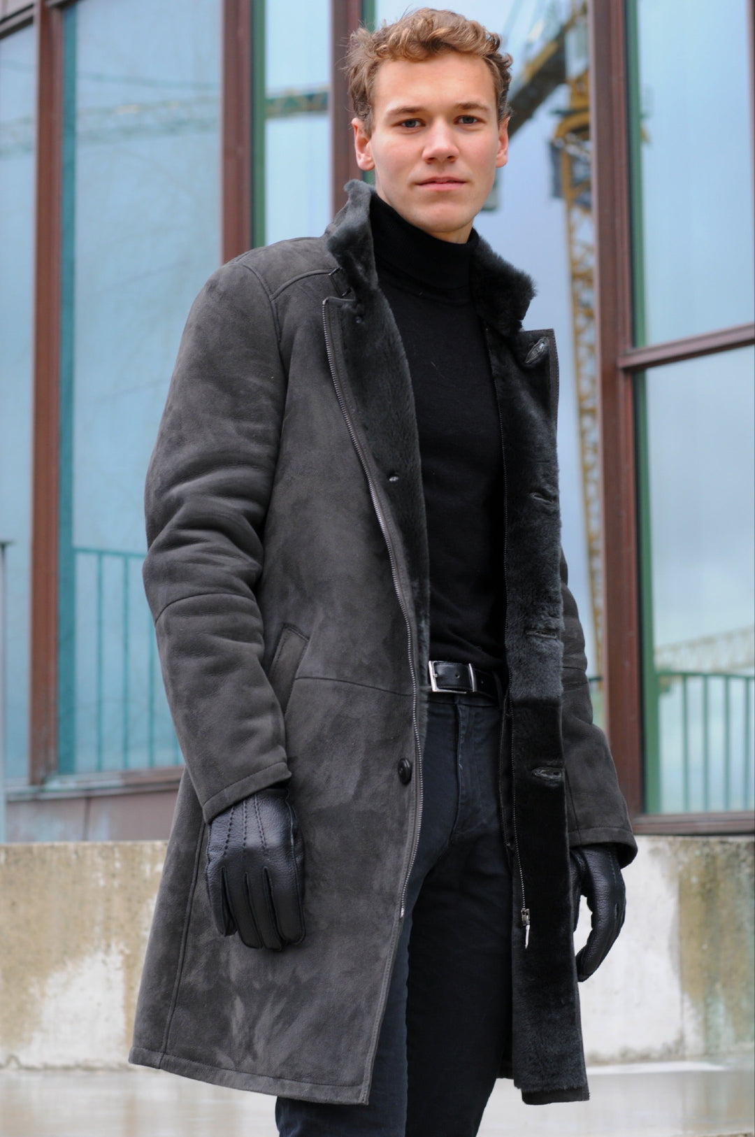 Herrenmantel Teddymantel Herren Wintermantel Herren Herrenmantel