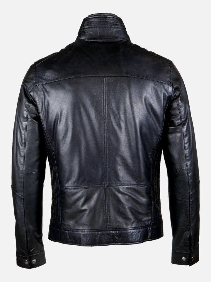 Smart - Leather Jacket - Men - Black