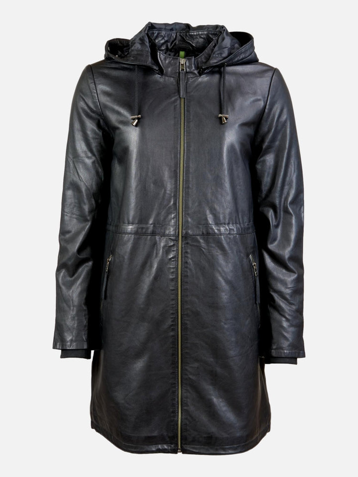 Sienna - Lamb Malli Leather jacket - Women - Black