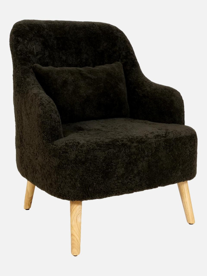 Levinsky Stuhl Nr. 2 - Curly Lamb - Zubehör - Dunkelgrün