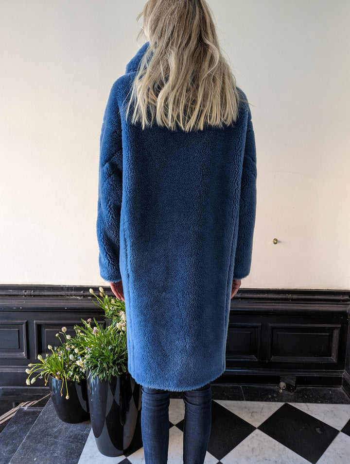 ST132, 100 cm. - Collar - Air Wool - Women - Skye Blue